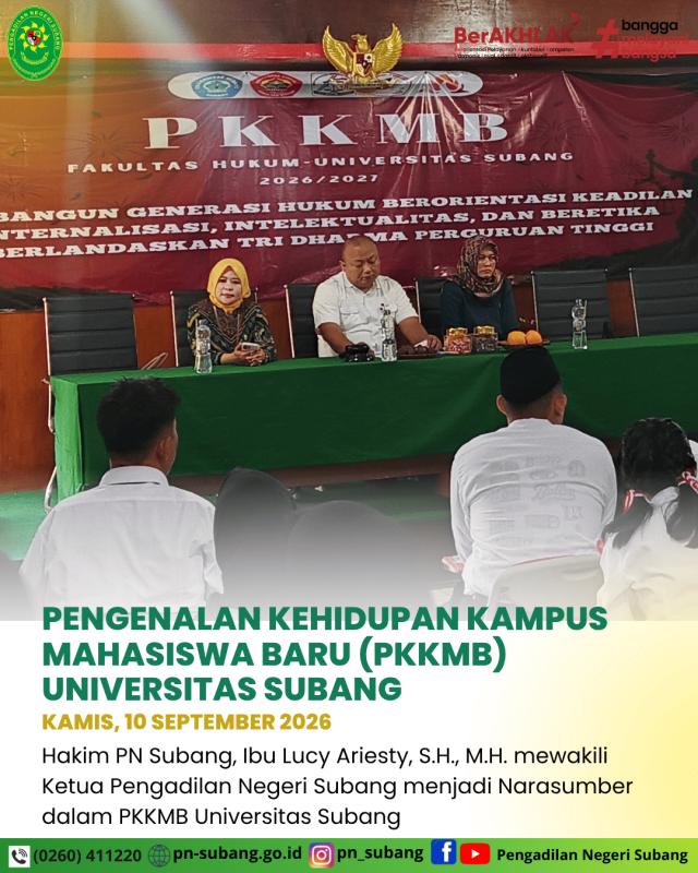 PKKMB Universitas Subang